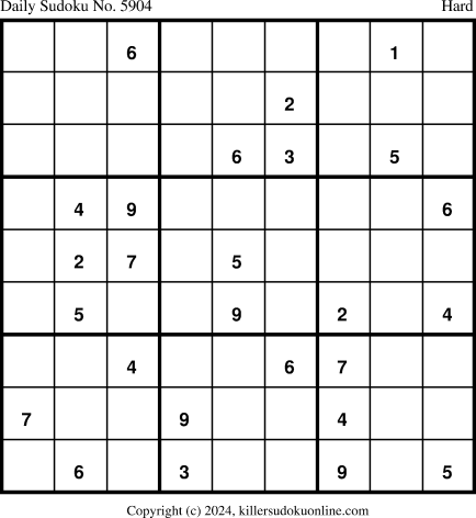 Killer Sudoku for 5/2/2024