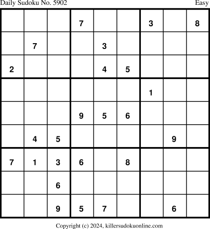 Killer Sudoku for 4/30/2024