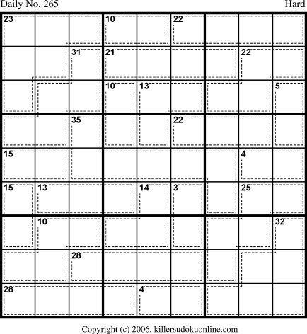 Killer Sudoku for 9/17/2006