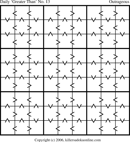 Killer Sudoku for 5/5/2006