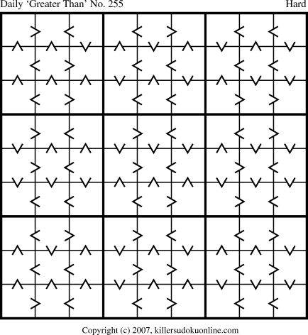 Killer Sudoku for 1/1/2007