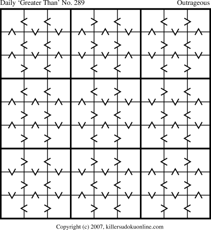 Killer Sudoku for 2/4/2007