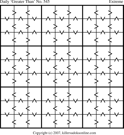 Killer Sudoku for 10/18/2007