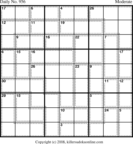 Killer Sudoku for 8/6/2008