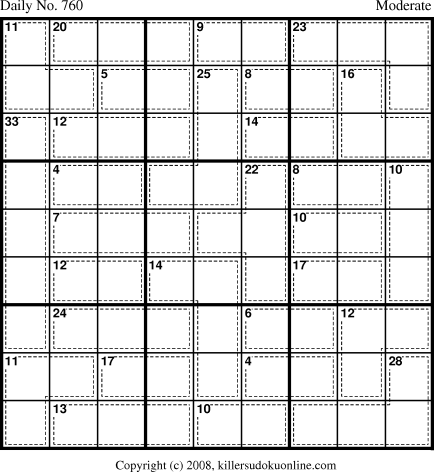 Killer Sudoku for 1/23/2008