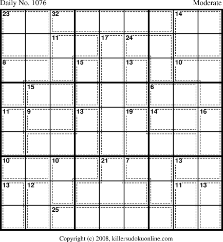Killer Sudoku for 12/3/2008