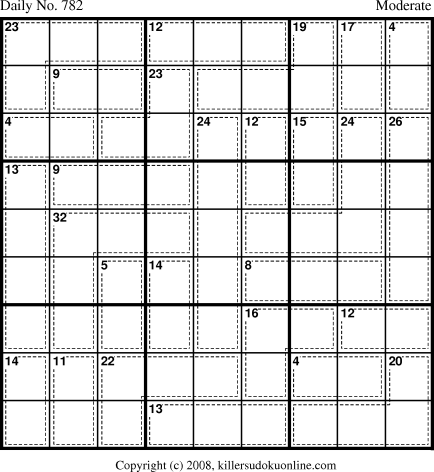 Killer Sudoku for 2/14/2008