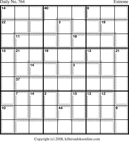 Killer Sudoku for 1/27/2008