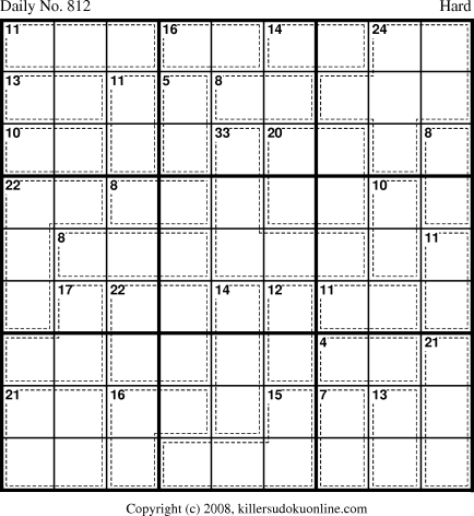 Killer Sudoku for 3/15/2008