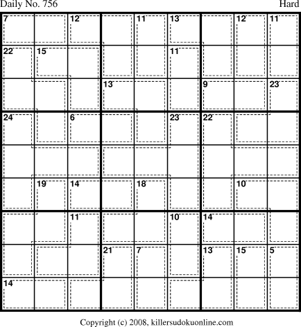 Killer Sudoku for 1/19/2008