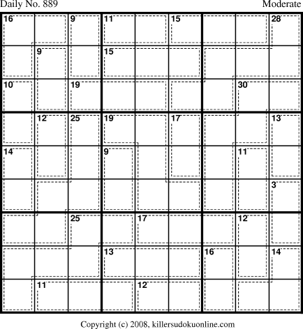 Killer Sudoku for 5/31/2008