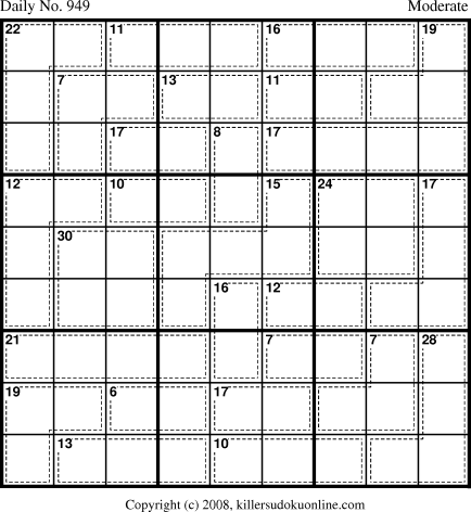 Killer Sudoku for 7/30/2008