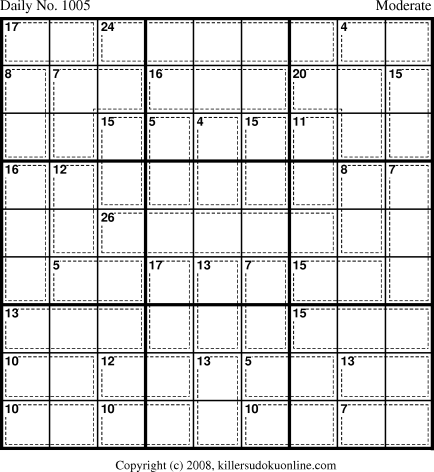 Killer Sudoku for 9/24/2008