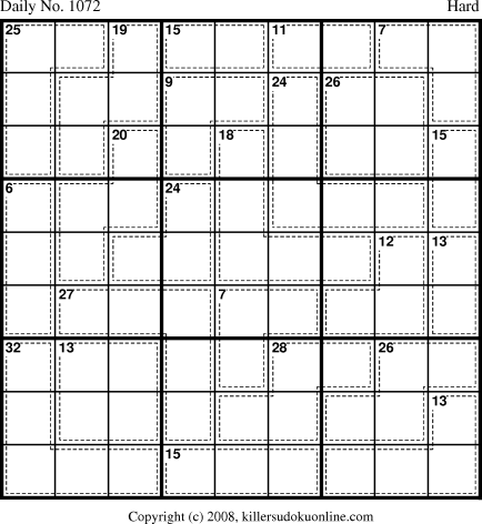 Killer Sudoku for 11/29/2008
