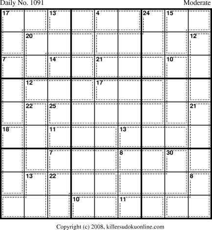 Killer Sudoku for 12/18/2008