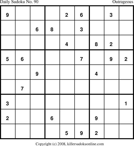 Killer Sudoku for 6/7/2008