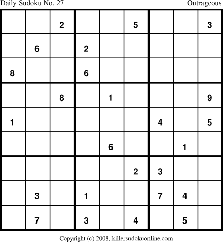 Killer Sudoku for 4/5/2008