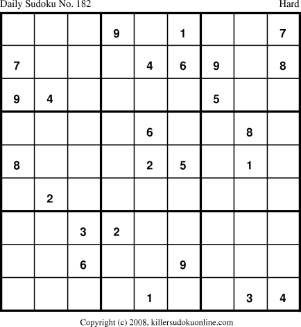 Killer Sudoku for 9/7/2008