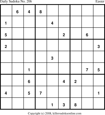 Killer Sudoku for 10/1/2008