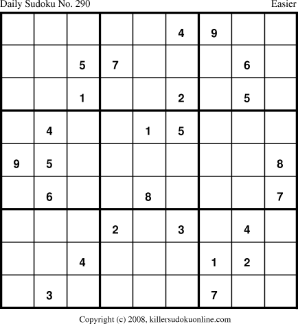 Killer Sudoku for 12/23/2008