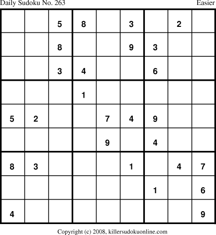 Killer Sudoku for 11/26/2008