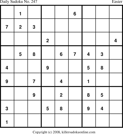 Killer Sudoku for 11/10/2008