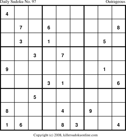 Killer Sudoku for 6/14/2008