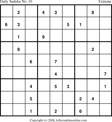 Killer Sudoku for 3/19/2008