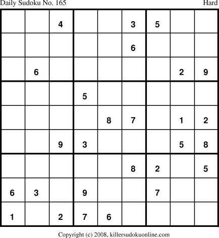 Killer Sudoku for 8/21/2008