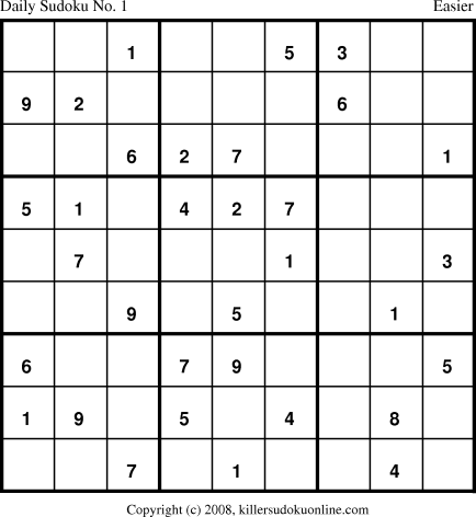 Killer Sudoku for 3/10/2008