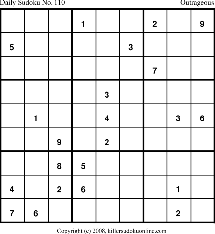 Killer Sudoku for 6/27/2008