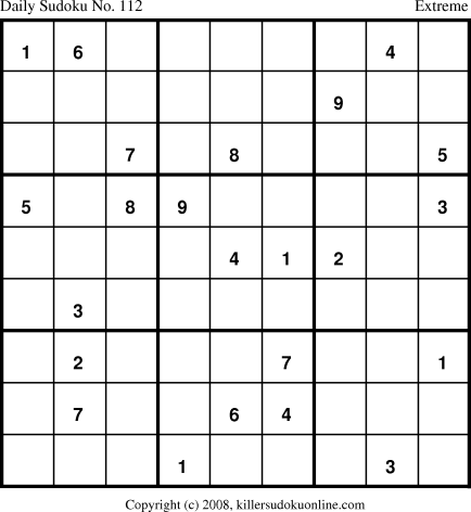 Killer Sudoku for 6/29/2008