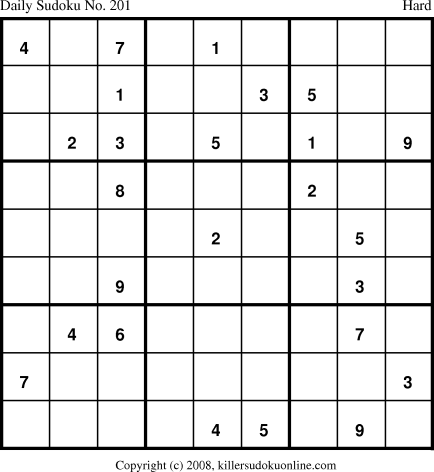 Killer Sudoku for 9/26/2008