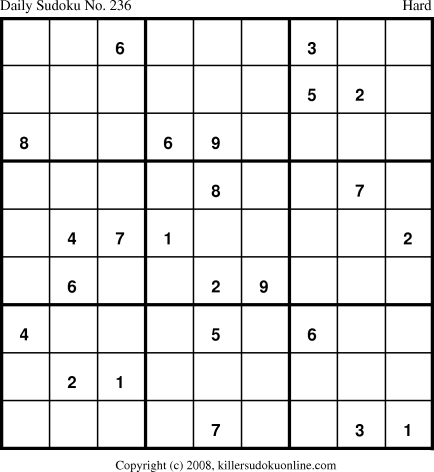 Killer Sudoku for 10/31/2008