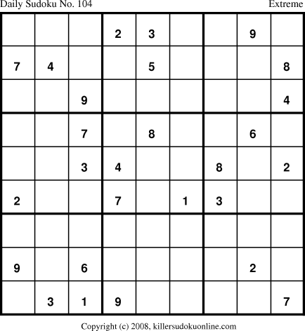 Killer Sudoku for 6/21/2008