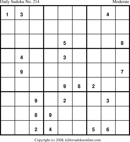 Killer Sudoku for 10/9/2008