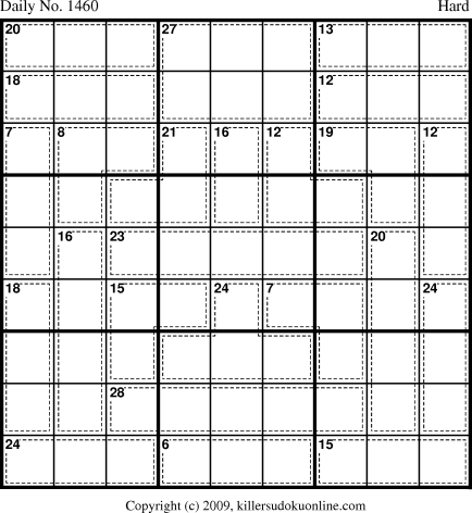 Killer Sudoku for 12/17/2009