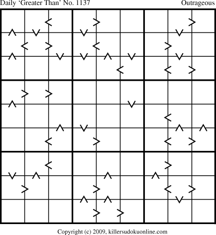 Killer Sudoku for 5/30/2009