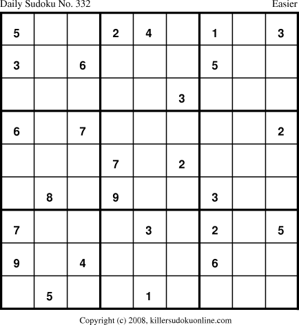 Killer Sudoku for 2/3/2009