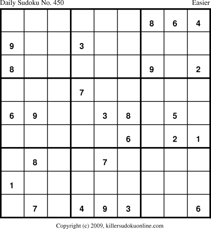 Killer Sudoku for 6/1/2009