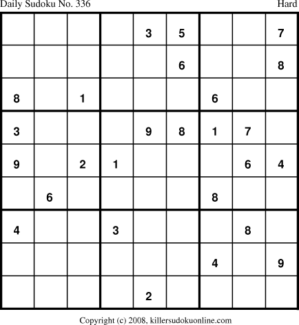 Killer Sudoku for 2/7/2009