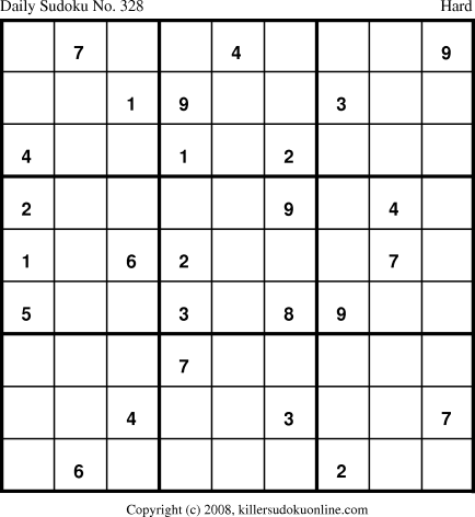 Killer Sudoku for 1/30/2009