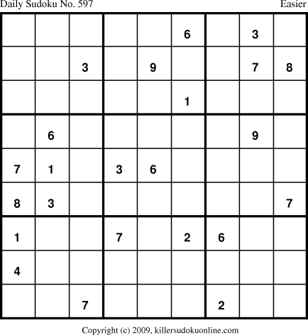 Killer Sudoku for 10/26/2009
