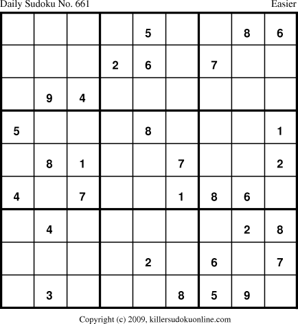Killer Sudoku for 12/24/2009