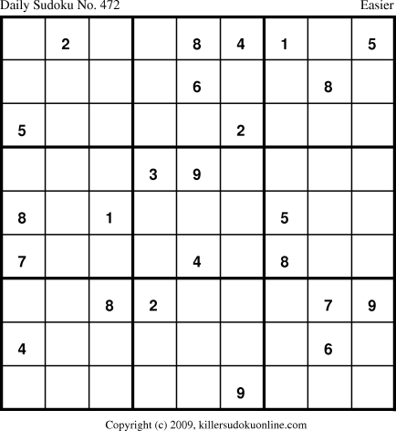 Killer Sudoku for 6/23/2009