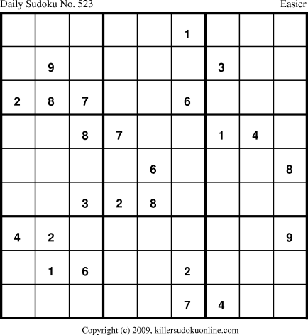 Killer Sudoku for 8/13/2009