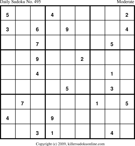 Killer Sudoku for 7/16/2009