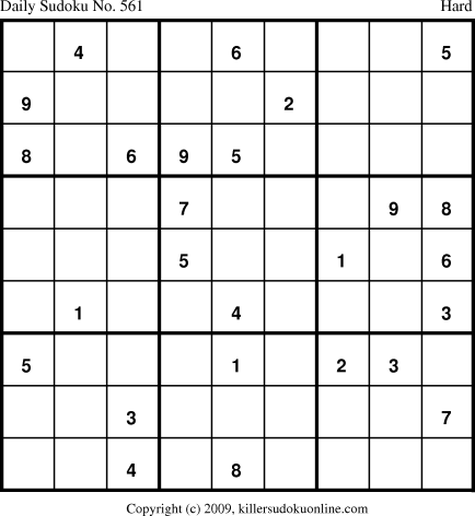 Killer Sudoku for 9/20/2009