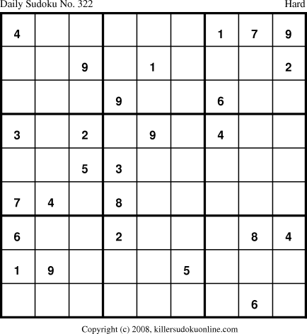 Killer Sudoku for 1/24/2009