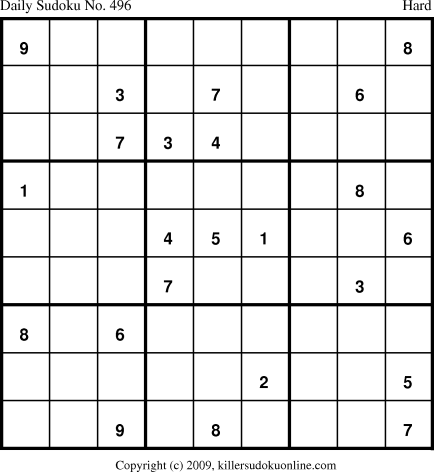 Killer Sudoku for 7/17/2009